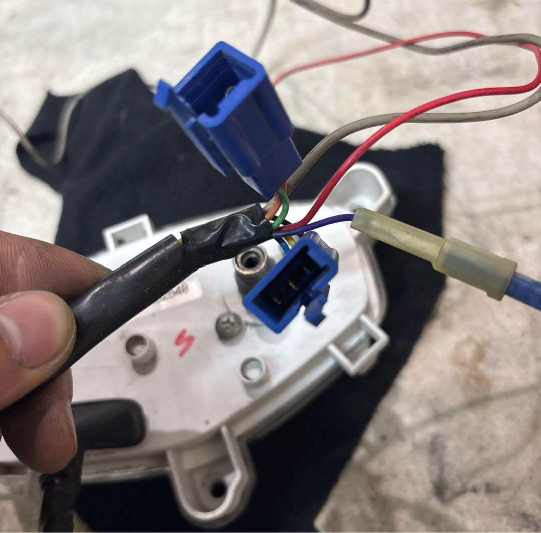 アドレスv125 デジタルメーター