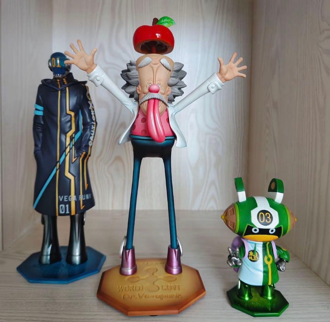 ワンピース Dr.ベガパンク ガレージキット ガレキ スタチューX①