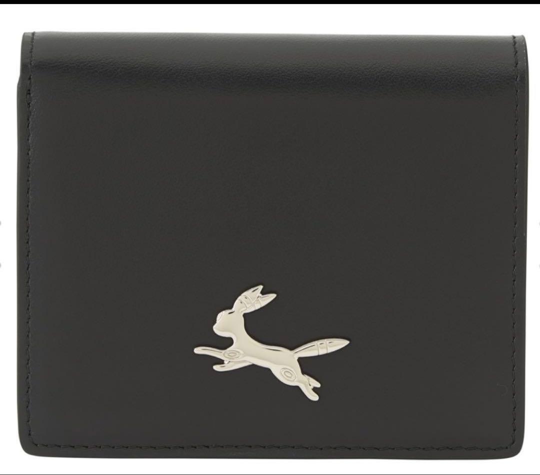 ブラッキー 本革 二つ折り財布 ポケモンセンター限定 新品未使用