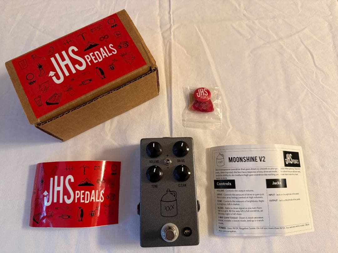 JHS Moonshine V2 Overdrive エフェクター