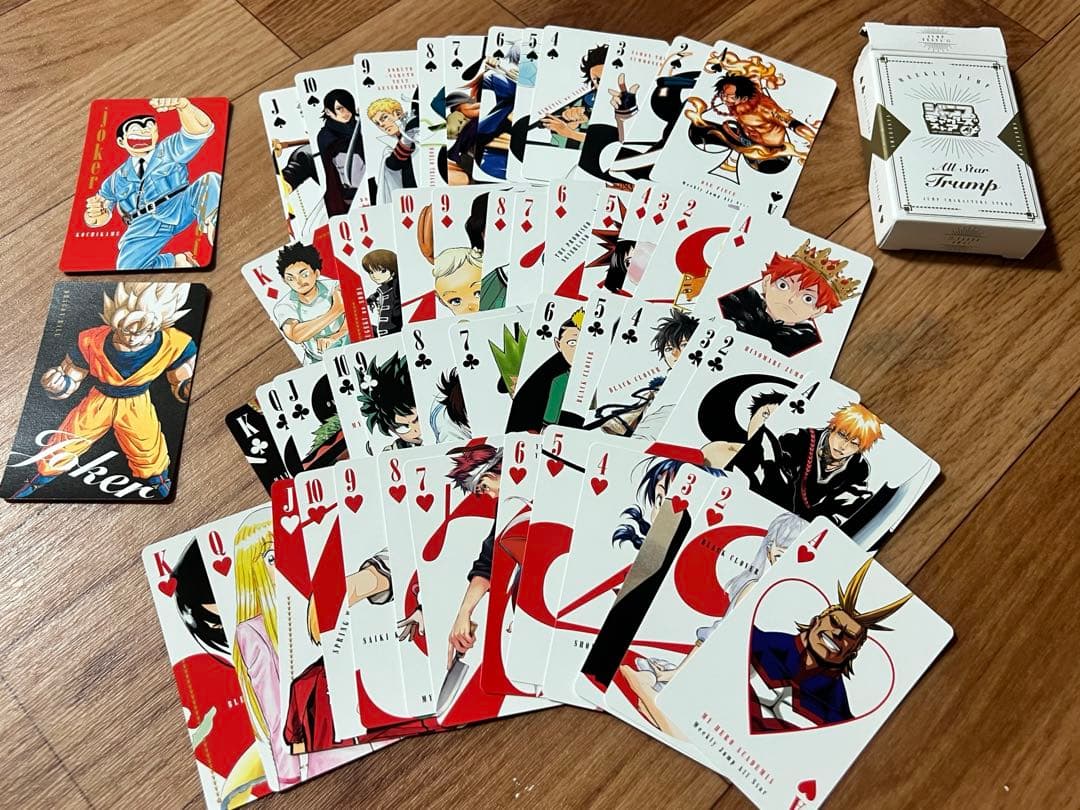 ジャンプキャラクターズストア　オールスタートランプ　ジャンプフェスタ限定