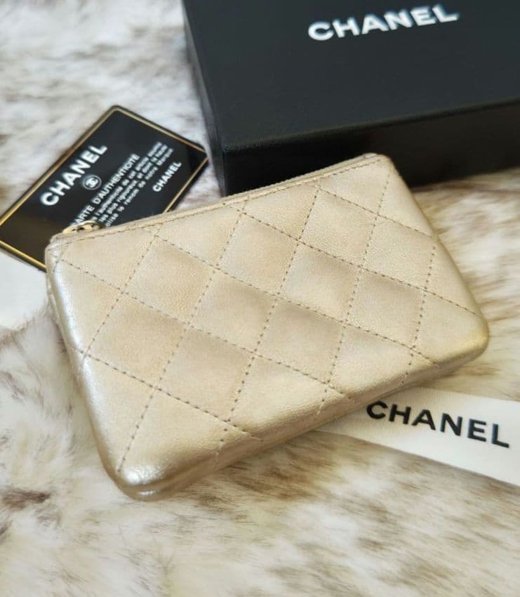 み*ゆ様 ★訳あり★シャネル ケース カードケース マトラッセ ラムスキン