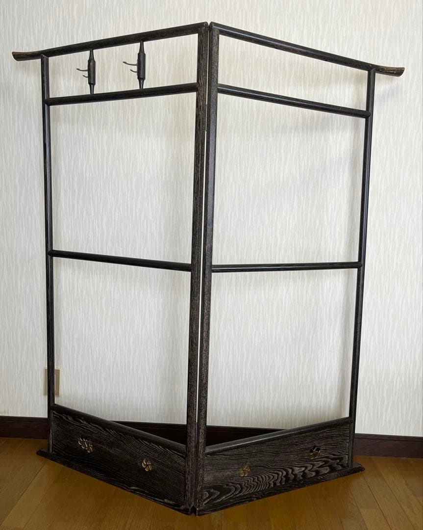 木製　衣桁(昭和レトロ)