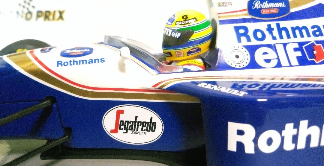 ミニチャンプス 1/18 F1 ウィリアムズ FW16 A.セナ リペイント