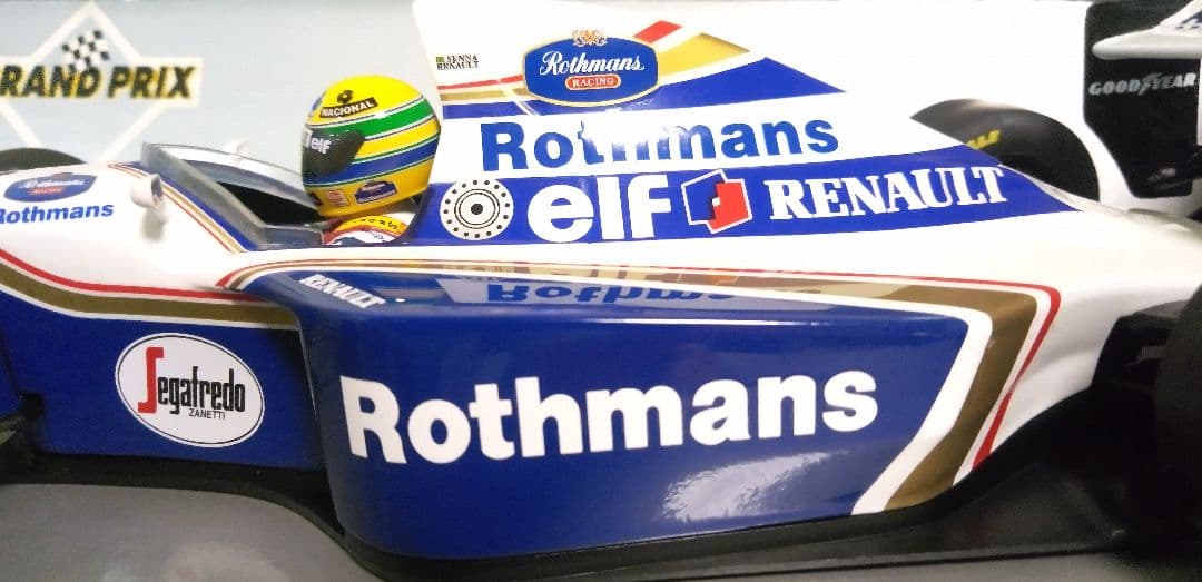 ミニチャンプス 1/18 F1 ウィリアムズ FW16 A.セナ リペイント