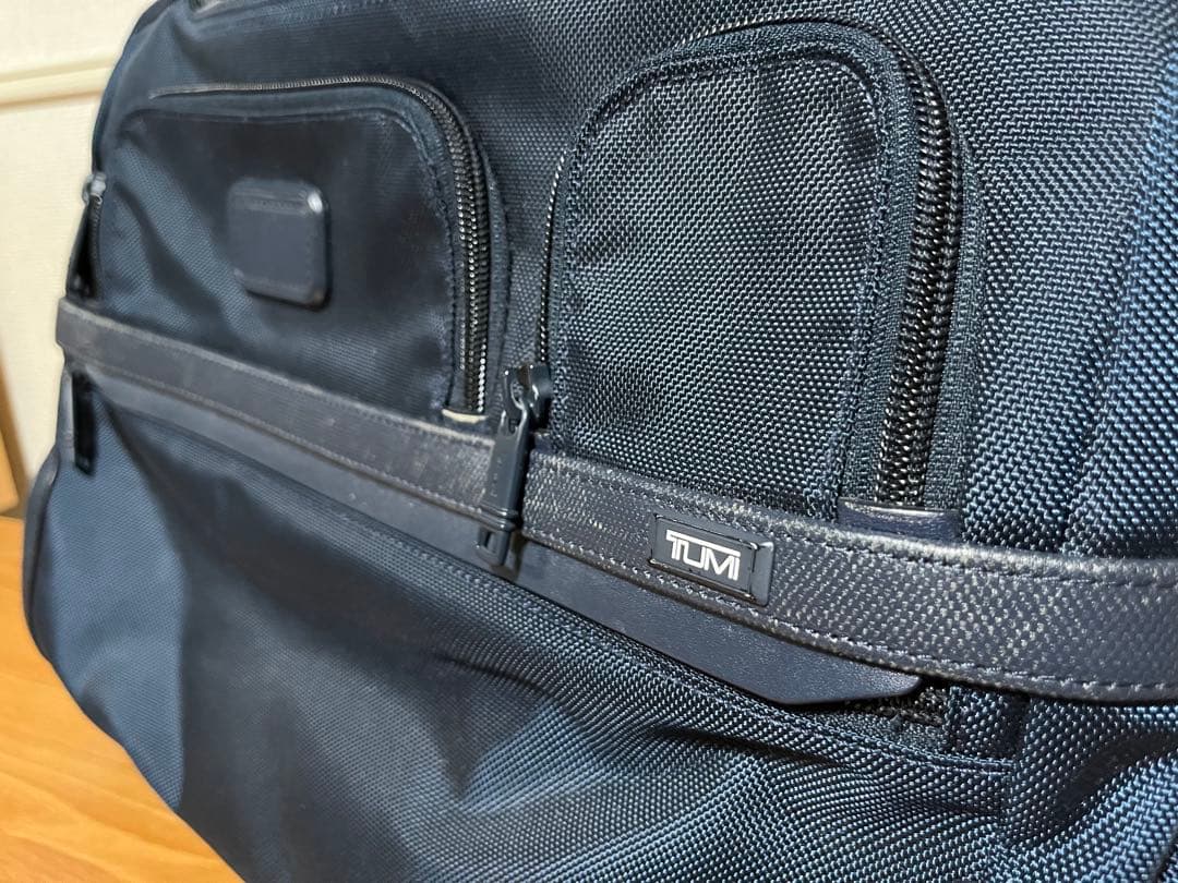 【美品】TUMI for SHIPS ALPHA3 3WAYブリーフ　ネイビー