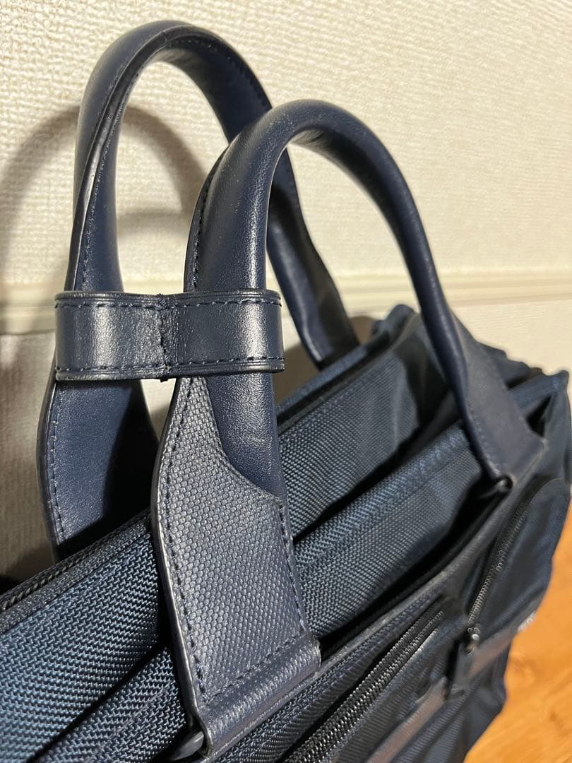 【美品】TUMI for SHIPS ALPHA3 3WAYブリーフ　ネイビー