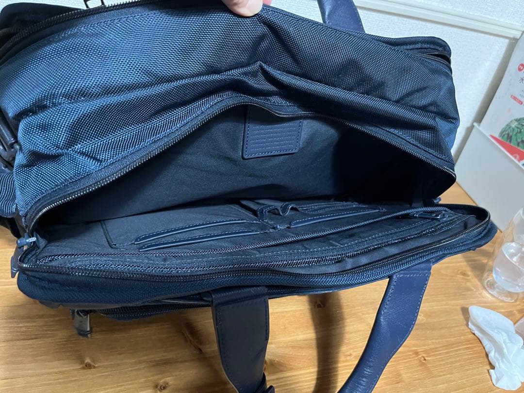 【美品】TUMI for SHIPS ALPHA3 3WAYブリーフ　ネイビー