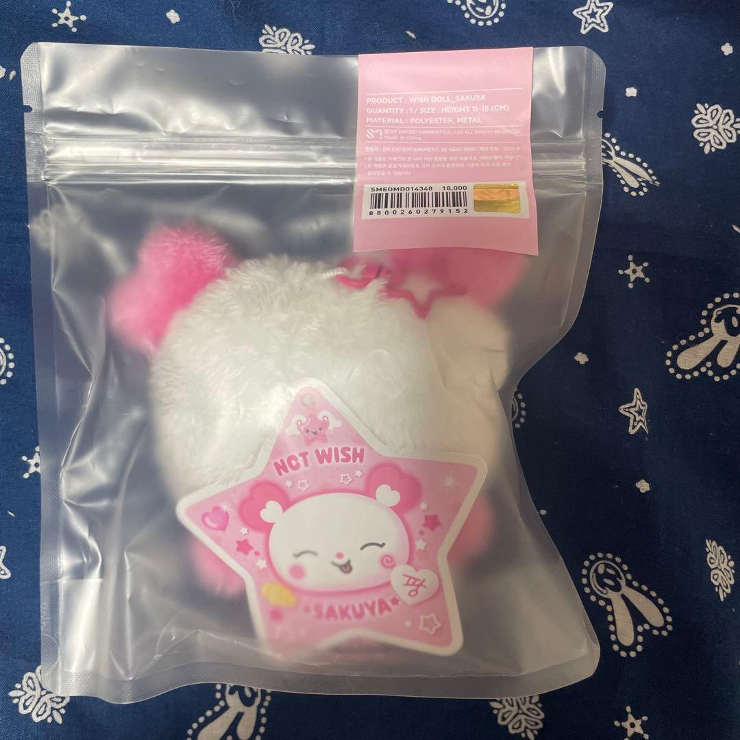 NCT WISH doll ウィッシュドール　サクヤ　未開封　新品