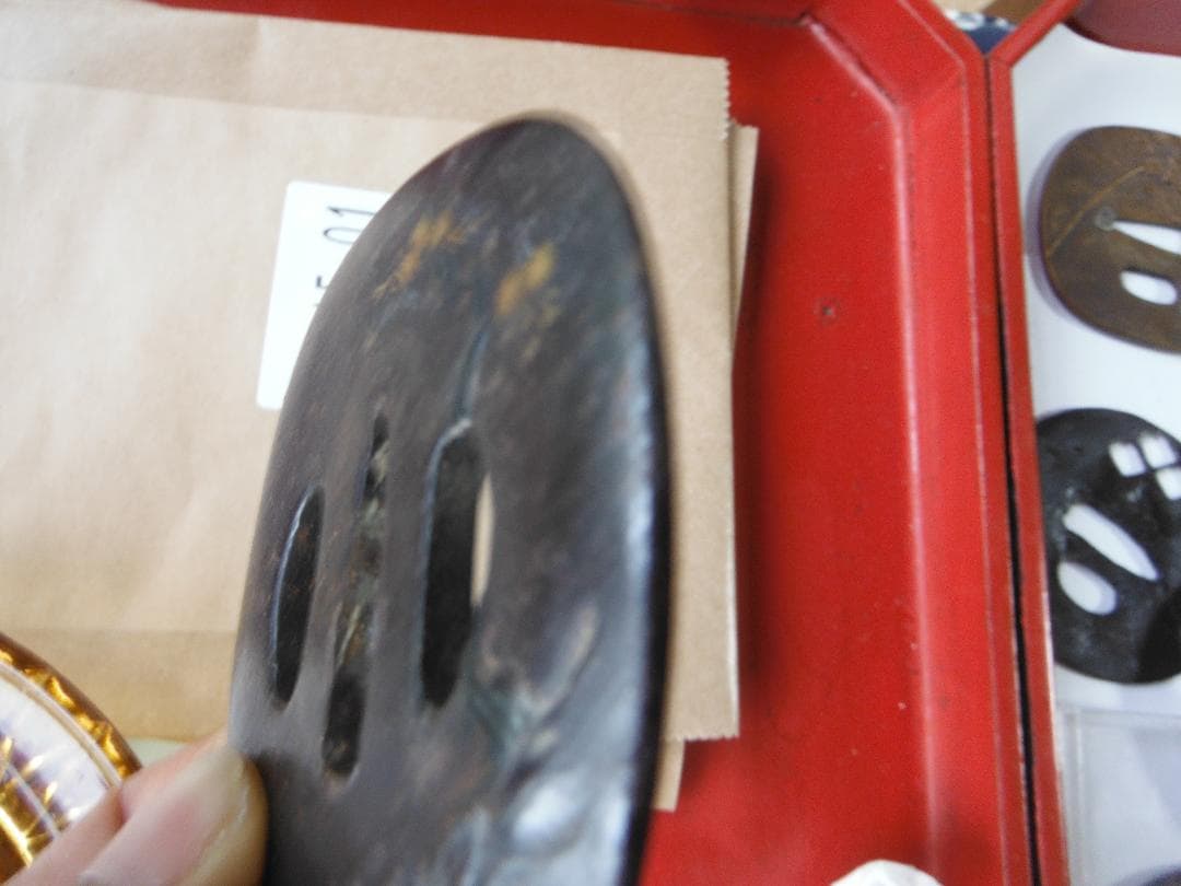 「そよ風」・刀装具・鍔　・江戸時代