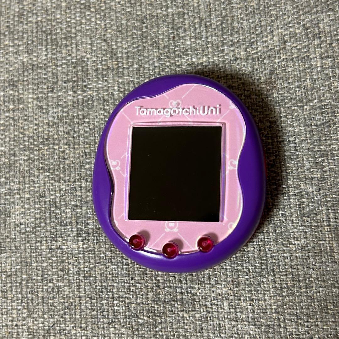 Tamagotchi Uni （カスタム済み）パープル 本体と付属品