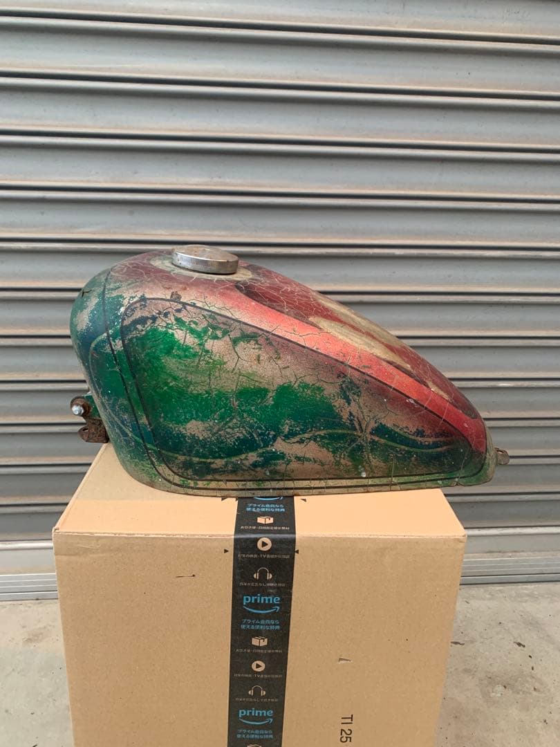 ハーレー スポーツ　タンク　ビンテージ　当時物　スポタン