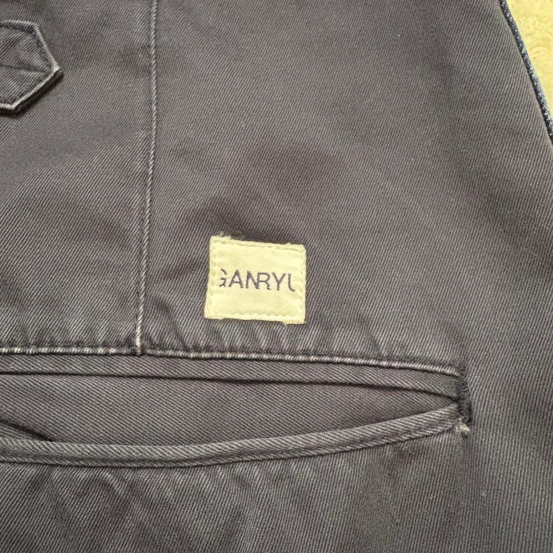 GANRYU サルエルパンツ COMME des GARCONS デニム異素材