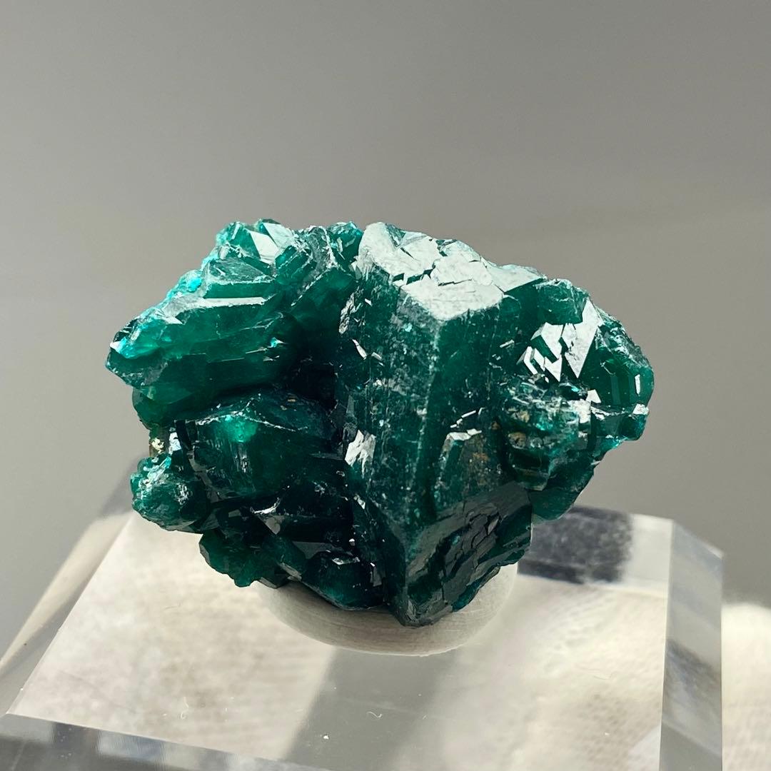 ダイオプテーズ　翠銅鉱　鉱物標本　原石　天然石　ストーン　コンゴ