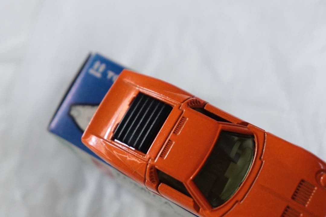 日本製　トミカ　外国車シリーズ　ランボルギーニ　ミウラ　SV F40 青箱