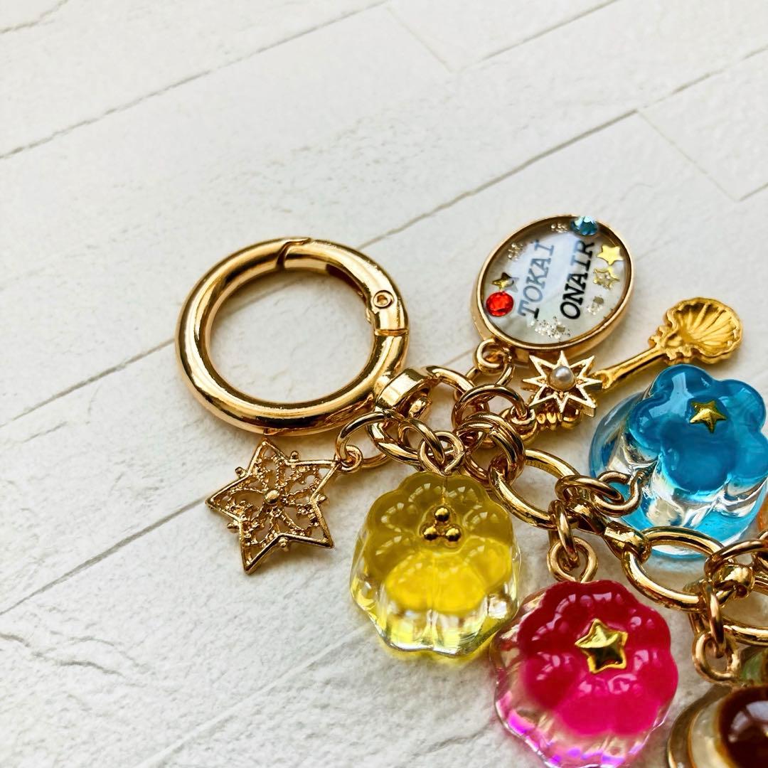 はる。ページ　名入れチャーム　レジンキーホルダー5点
