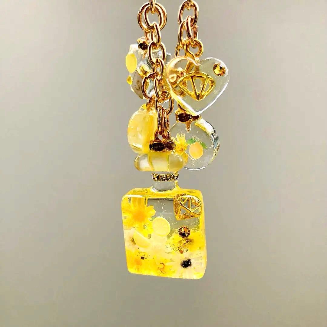 はる。ページ　名入れチャーム　レジンキーホルダー5点