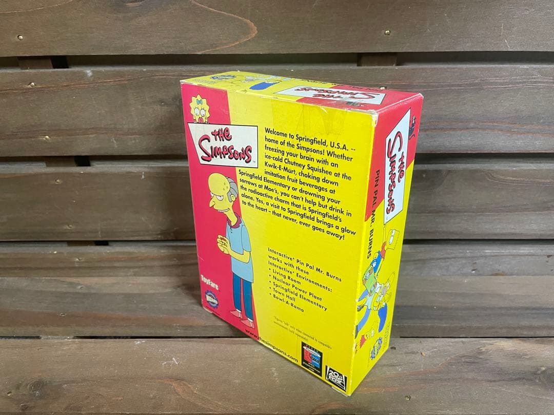 The Simpsons Pin Pal Mr. Burns88→84