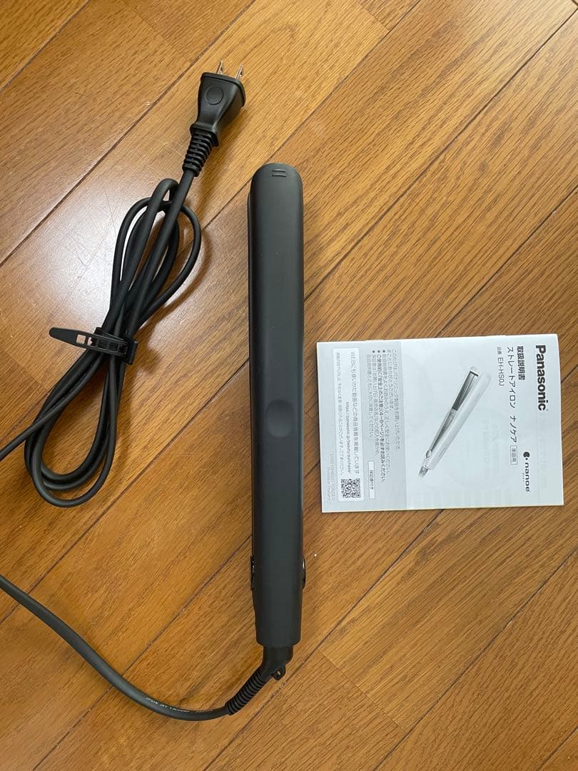 【コード純正新品】nanoe ストレートヘアアイロン EH-HS0J