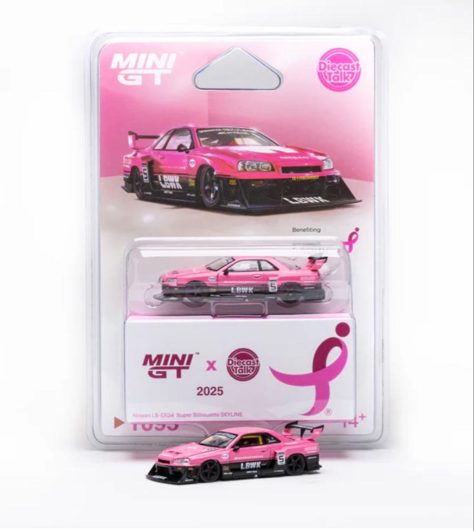 ミニカー MiniGT1095 Nissan ER34 Give Diecast Talk