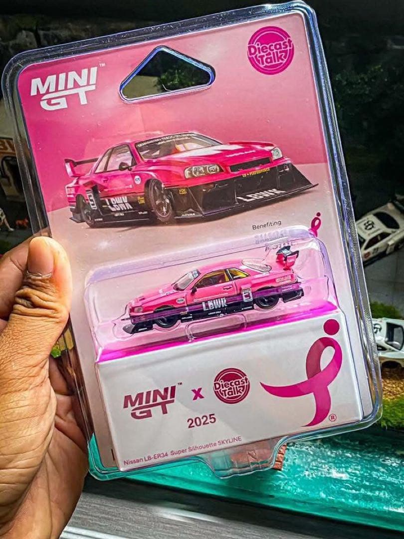 ミニカー MiniGT1095 Nissan ER34 Give Diecast Talk