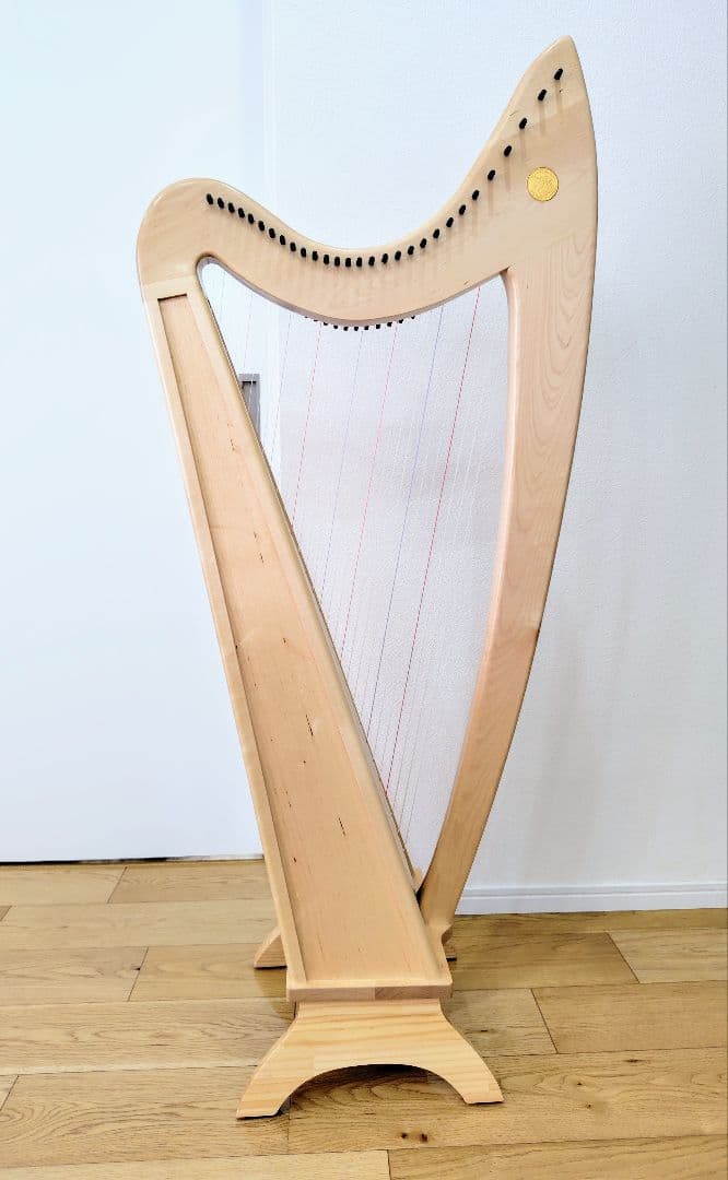 ナチュラルウッド 29弦ハープ 本体