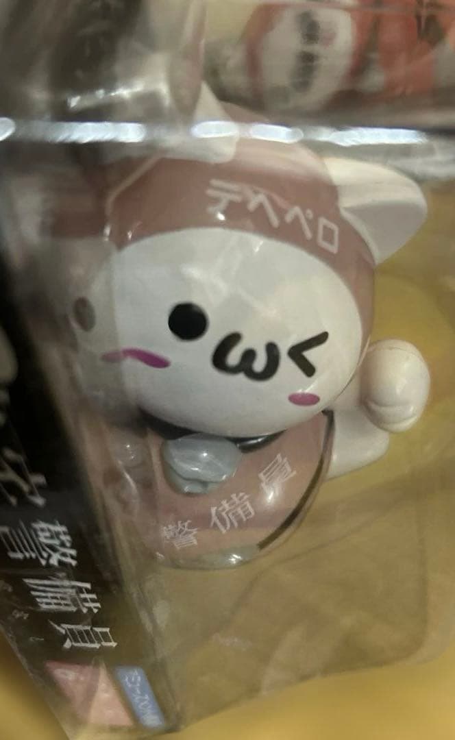 自宅警備員　ゆらゆらソーラー4個セット 本日も自宅異常なし 1個ジャンク品