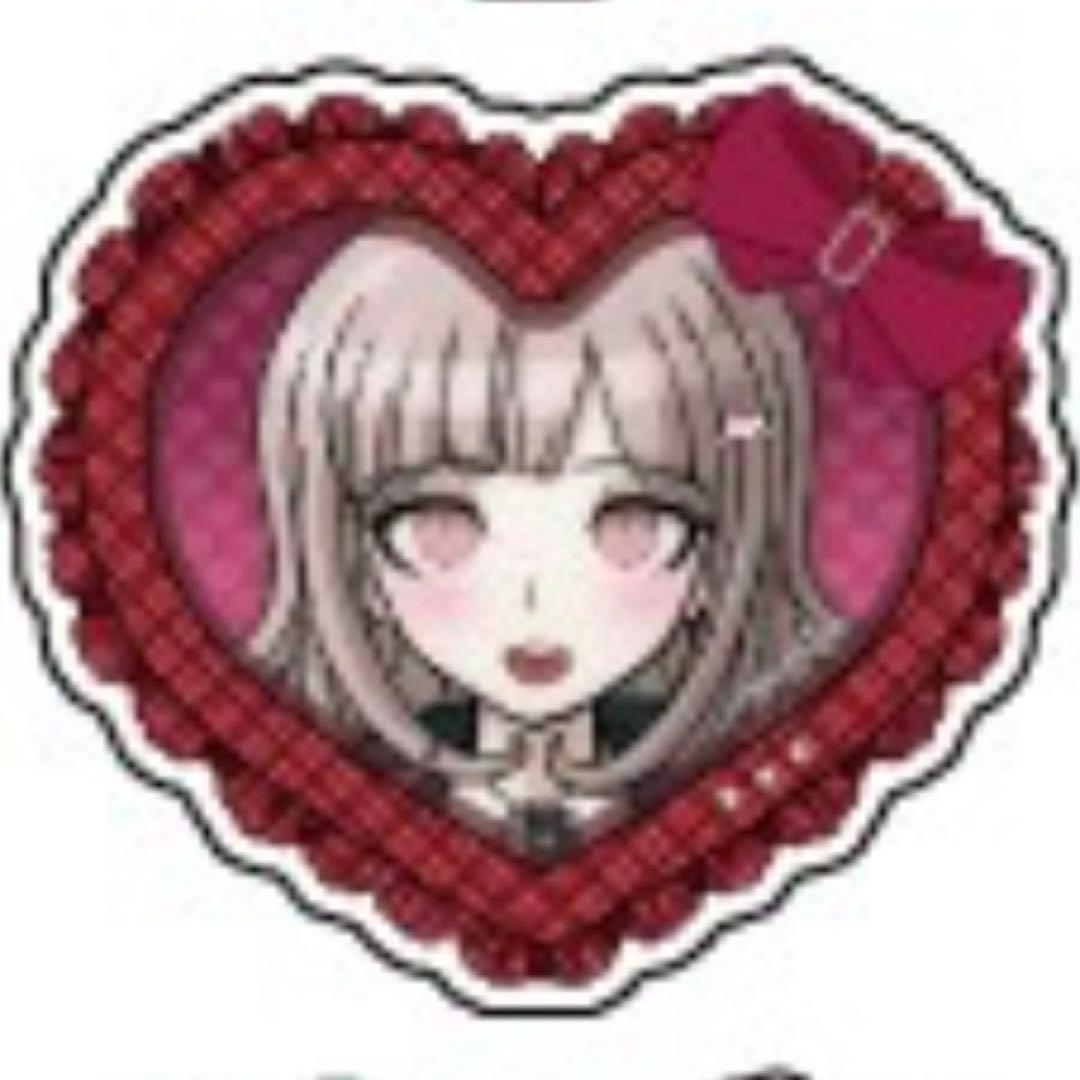 スーパーダンガンロンパ2 七海千秋 ハート型アクリルバッジ 受注生産 エビテン