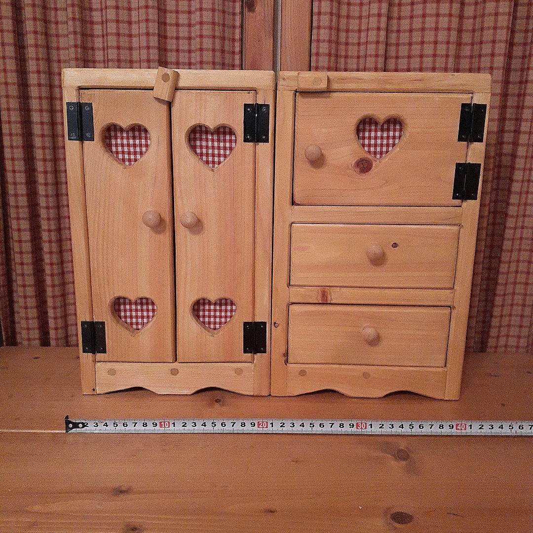 C81.カントリー家具(ライトオーク色)2点セット