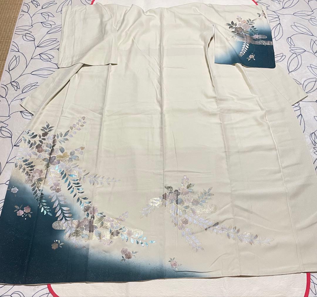 訪問着フルセット　辻ヶ花　金銀彩　螺鈿　正絹　結婚式　豪華　高級