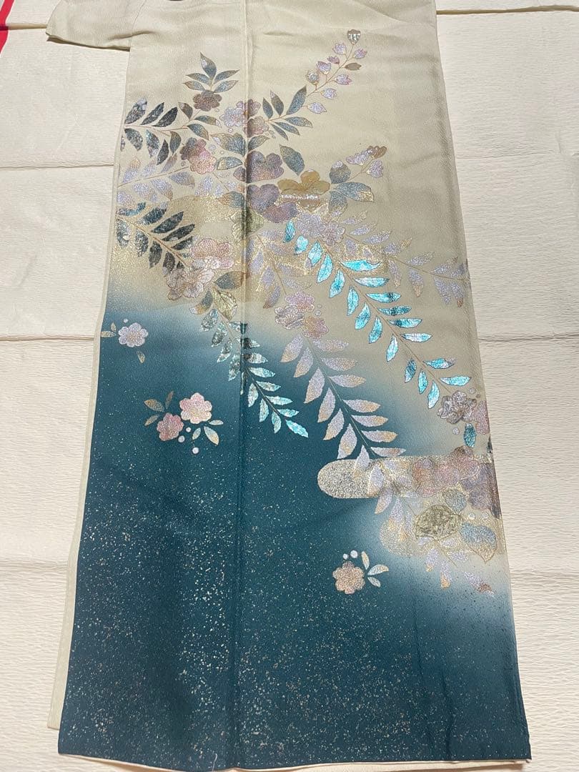 訪問着フルセット　辻ヶ花　金銀彩　螺鈿　正絹　結婚式　豪華　高級