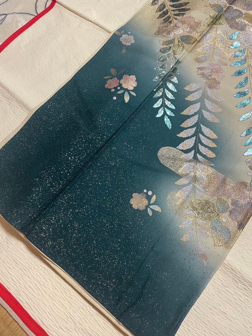 訪問着フルセット　辻ヶ花　金銀彩　螺鈿　正絹　結婚式　豪華　高級