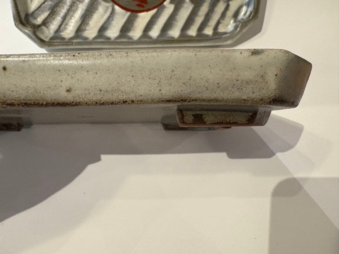 松崎健　長皿　2客　未使用品