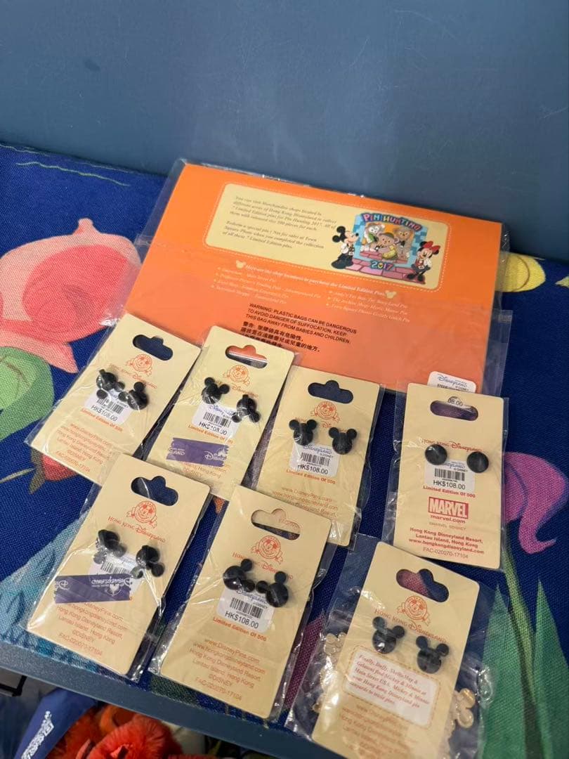 香港ディズニーランド正規品宝探し　限数500 ダッフィーフレンズ