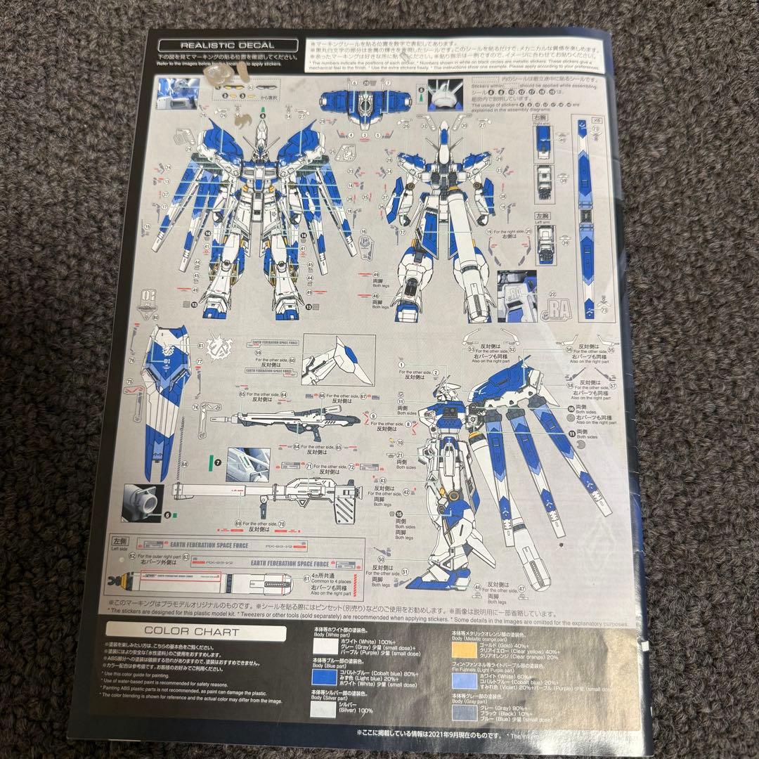 RG Hi-ν ガンダム 1/144