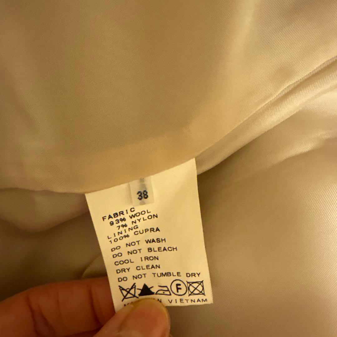 【IÉNA 】チェスターコート　極美品　38 ベージュ