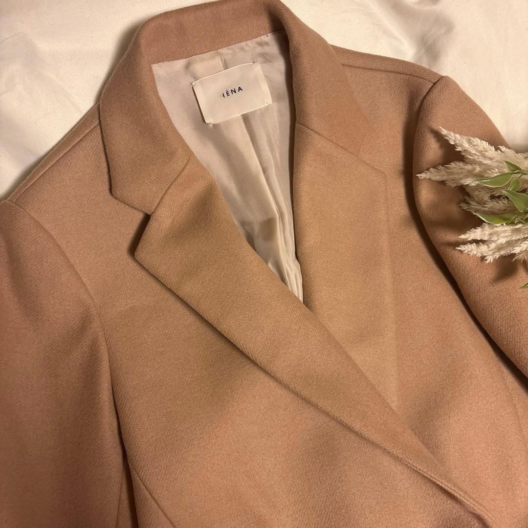 【IÉNA 】チェスターコート　極美品　38 ベージュ