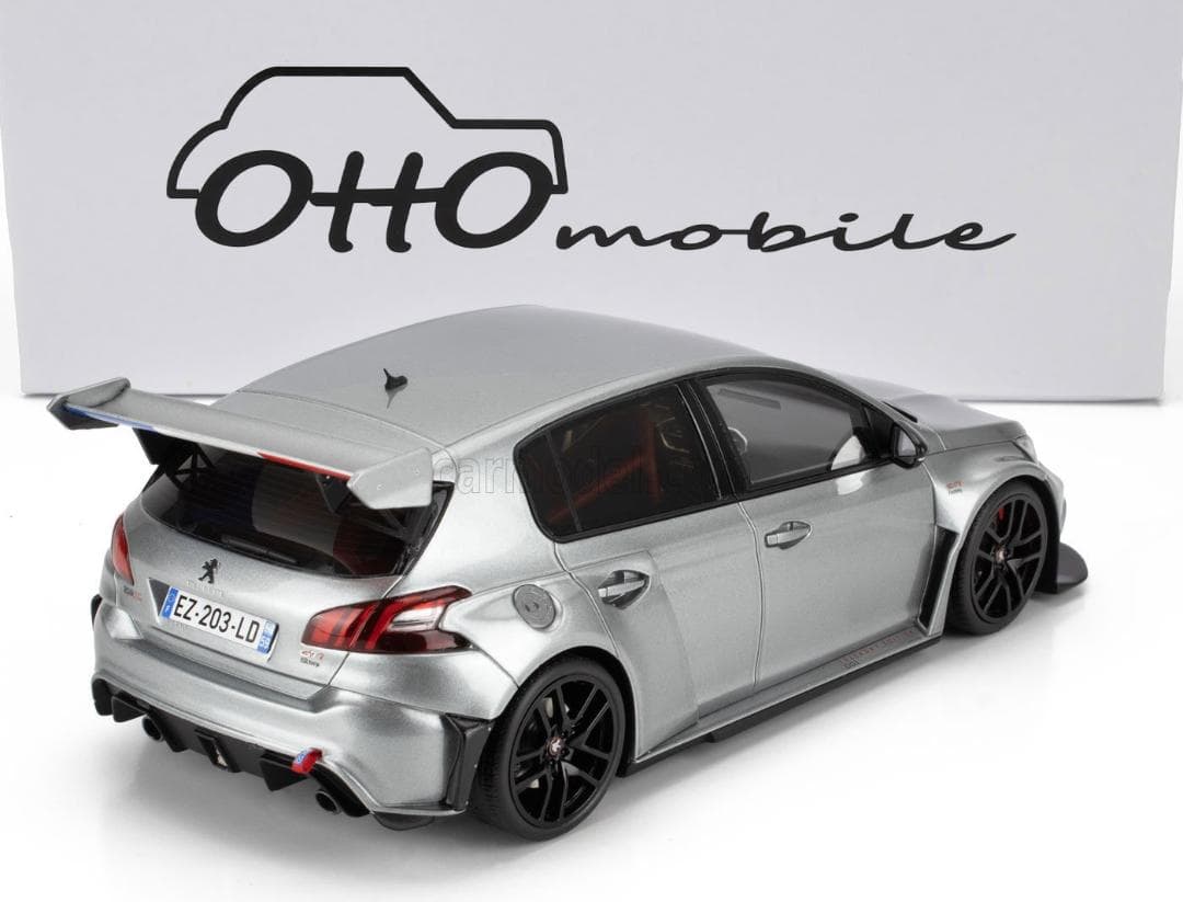 OTTO 1/18 プジョー 308 RC 2020 (アルテンスグレー)