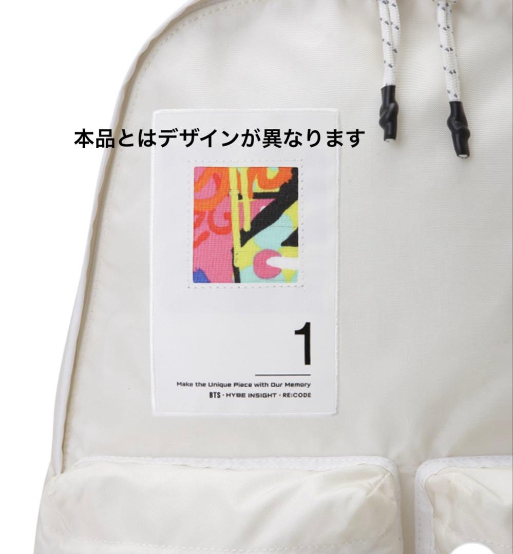 【未使用】BTS RECODE UPCYCLED BACKPACK V(テテ)