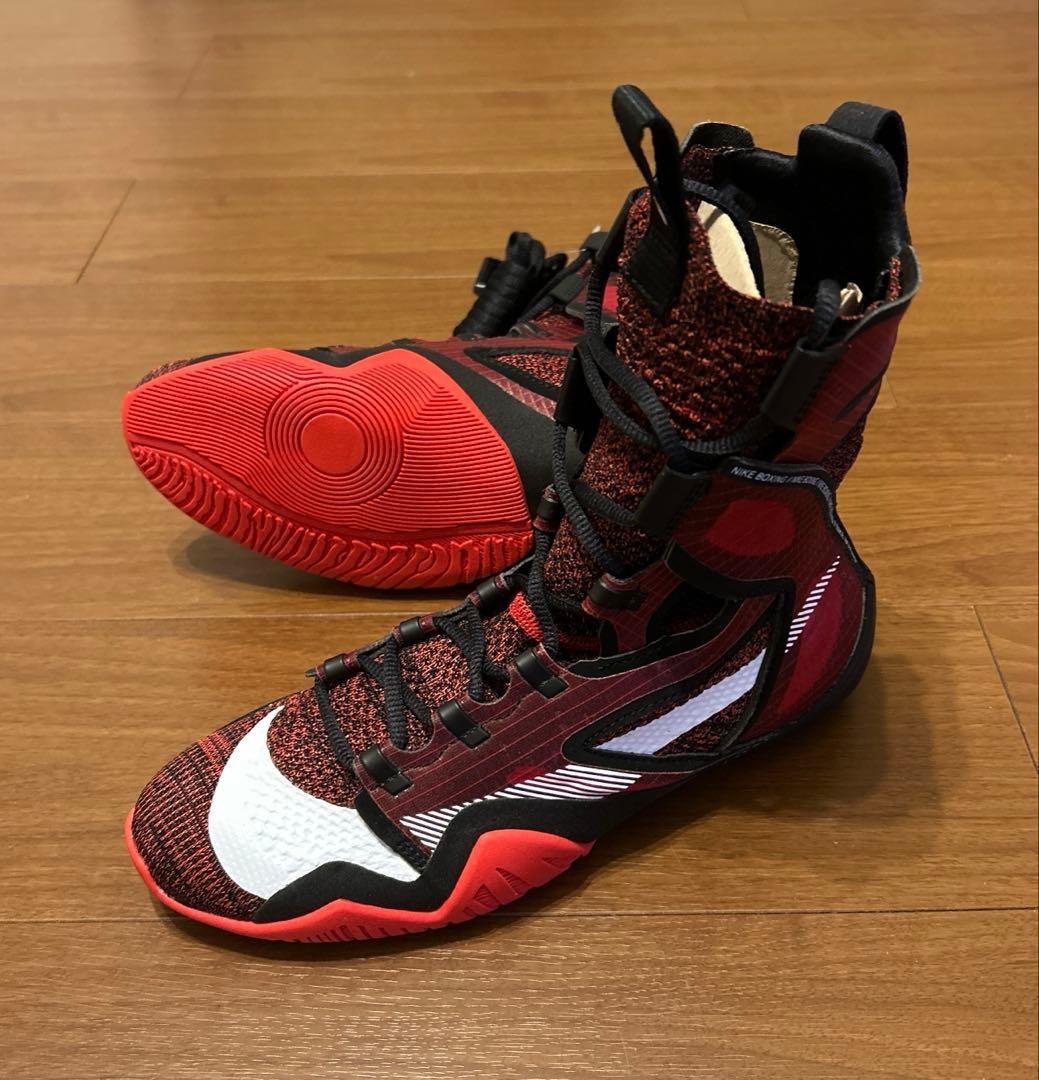 【新品未使用】NIKE HYPER KO ハイパー KO2ボクシング シューズ赤