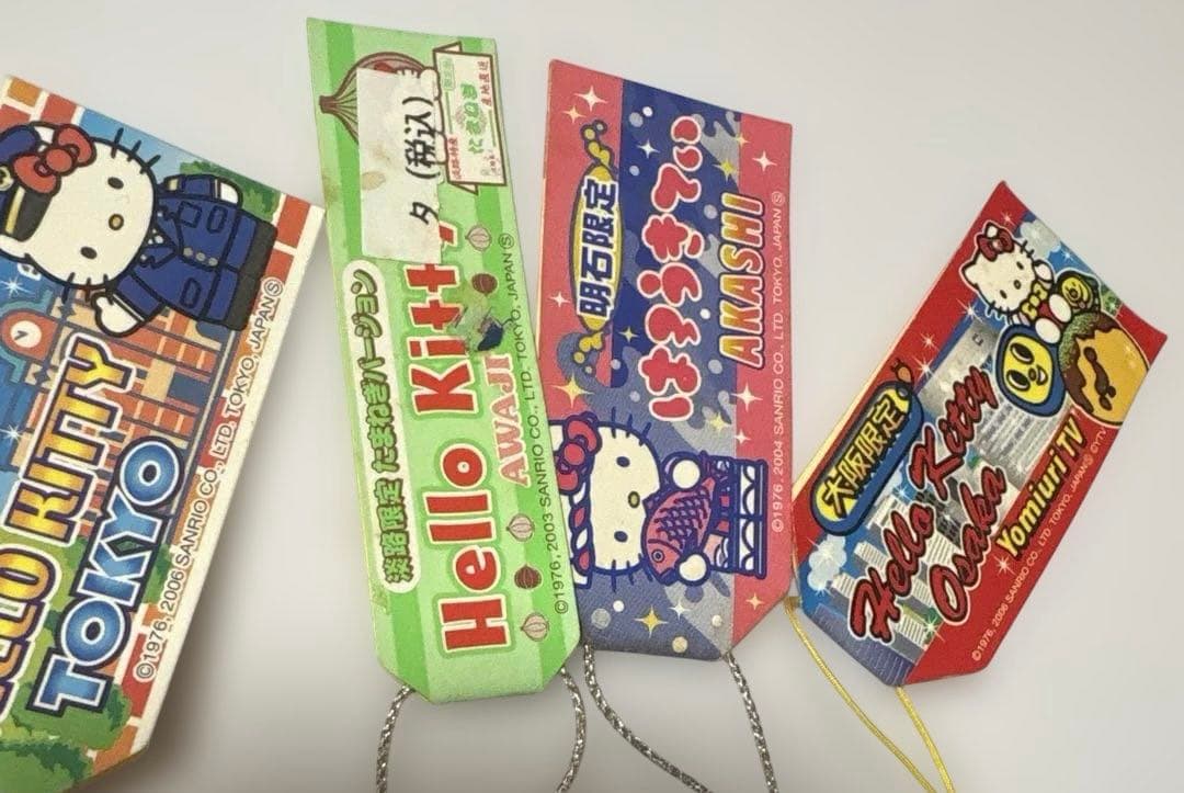 ハローキティ　キティ　ご当地　根付け　ストラップ　まとめ売り　ごくせん　東京駅