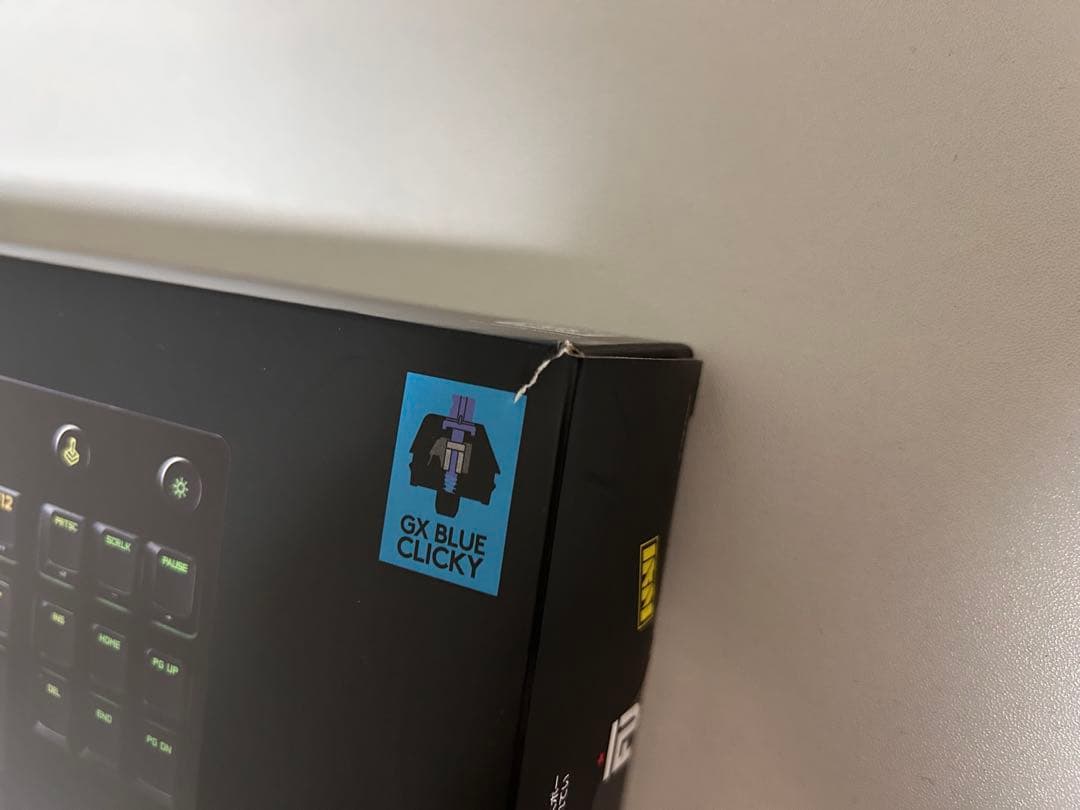 G-PKB-002CK ロジクール G PRO ゲーミングキーボード クリッキー