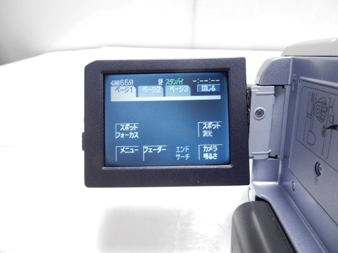 動作品　Mini DV　ソニーデジタルビデオカメラ　SONY DCR-PC105