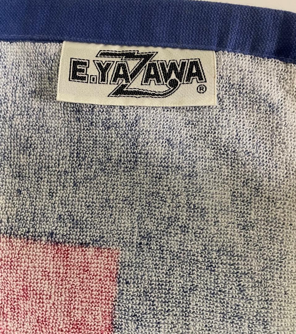 矢沢永吉１９８４年Ｅ´ツアー  当時物 SBT スペシャルビーチ タオル（青）