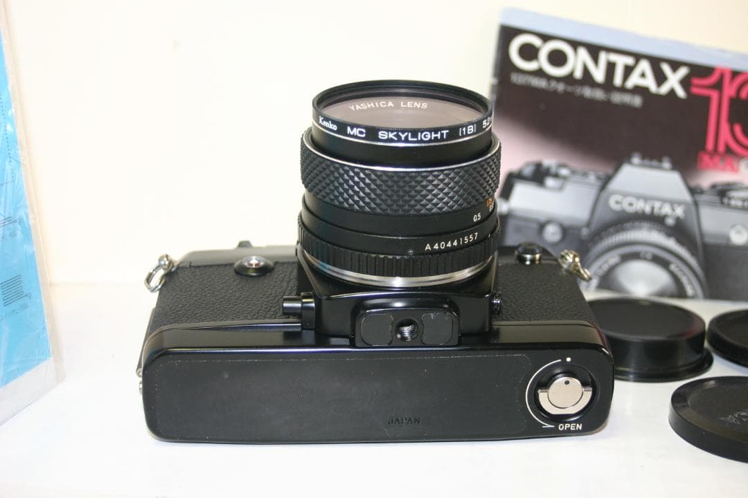 【動作確認済】コンタックス137MAクォーツ+ヤシカDSB50㎜（コンタ-3）