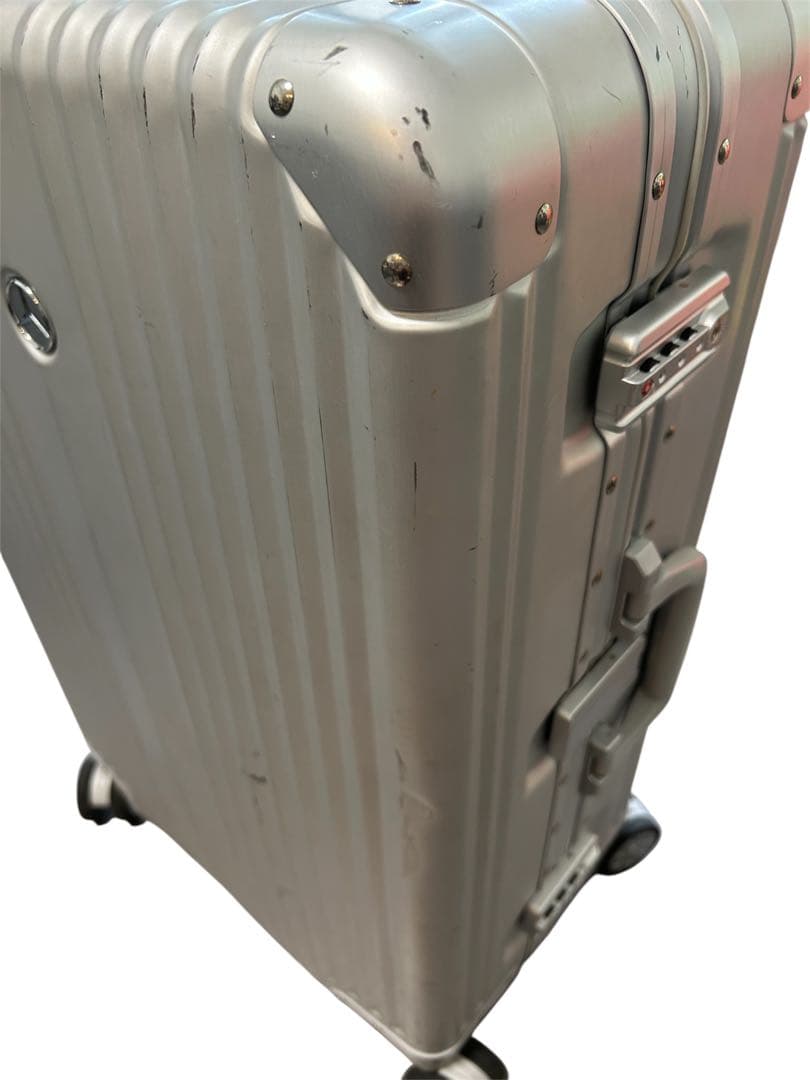 メルセデスベンツ スーツケース シルバーキャリーケース 65L 説明文必読