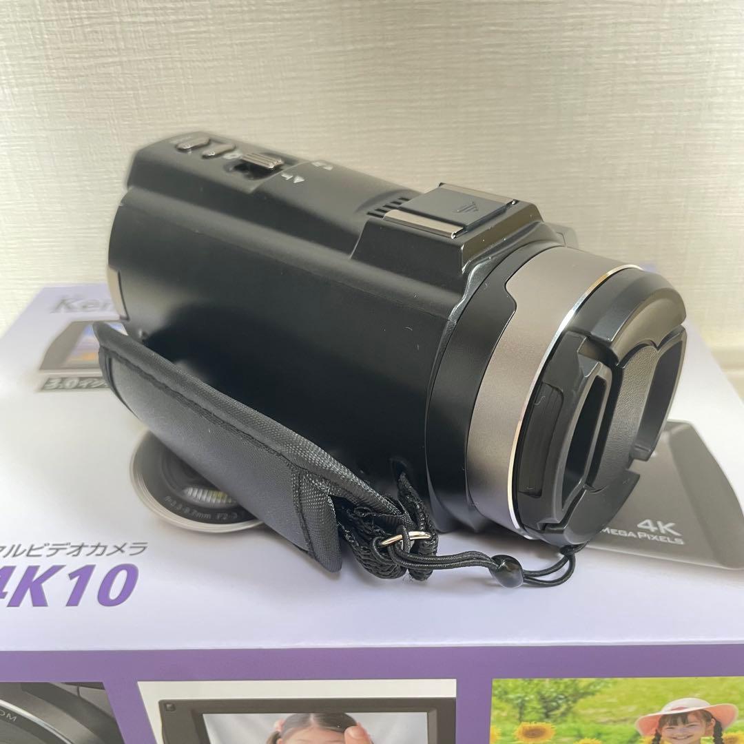 Kenko KC-Z4K10 デジタルビデオカメラ＋予備充電池1個付き