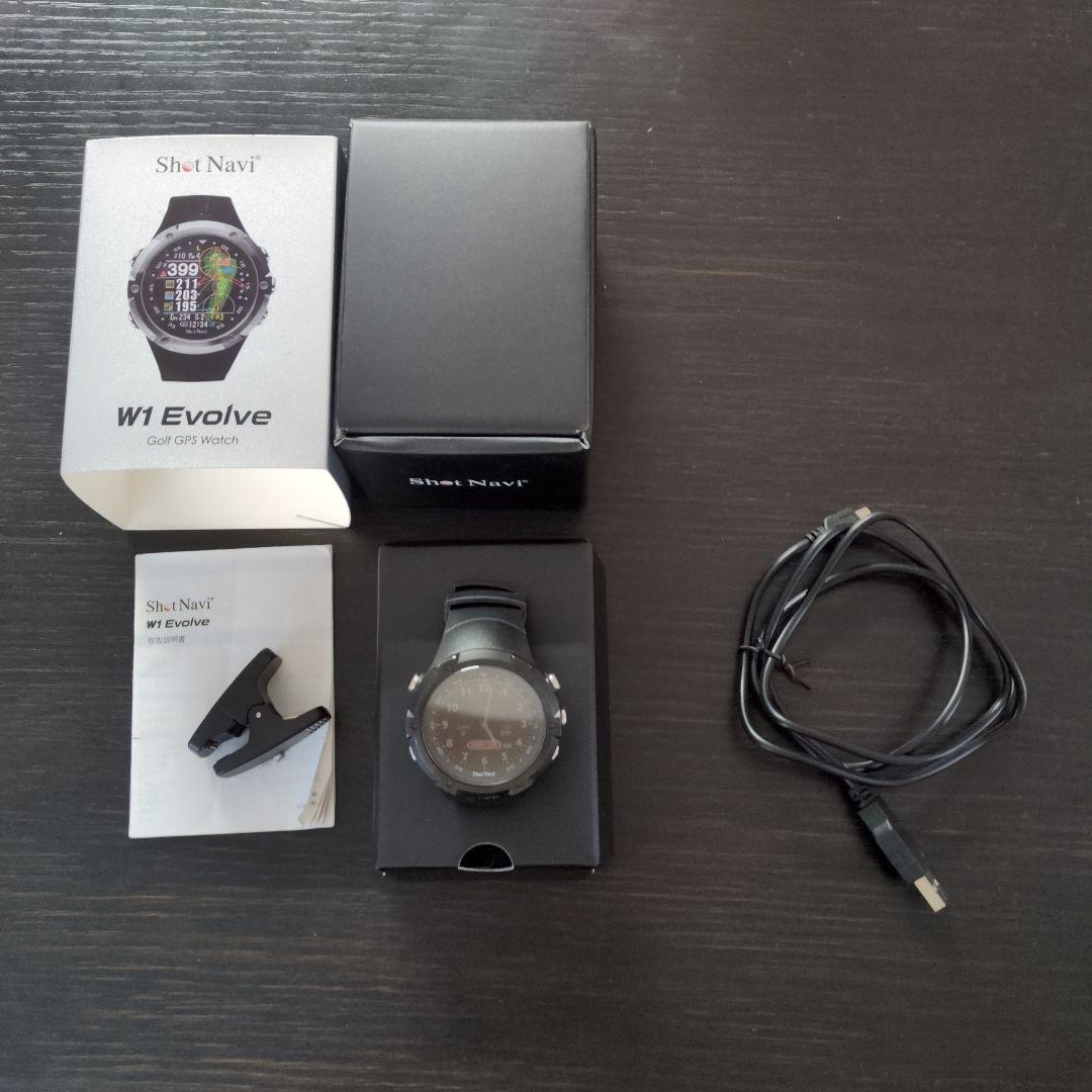 Shot Navi W1 Evolve ゴルフGPSウォッチ