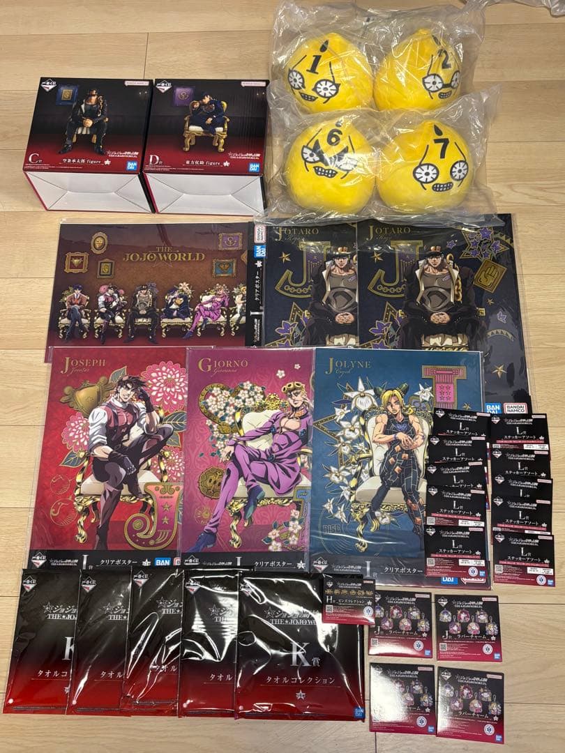 ジョジョの奇妙な冒険 フィギュア 一番くじ まとめ