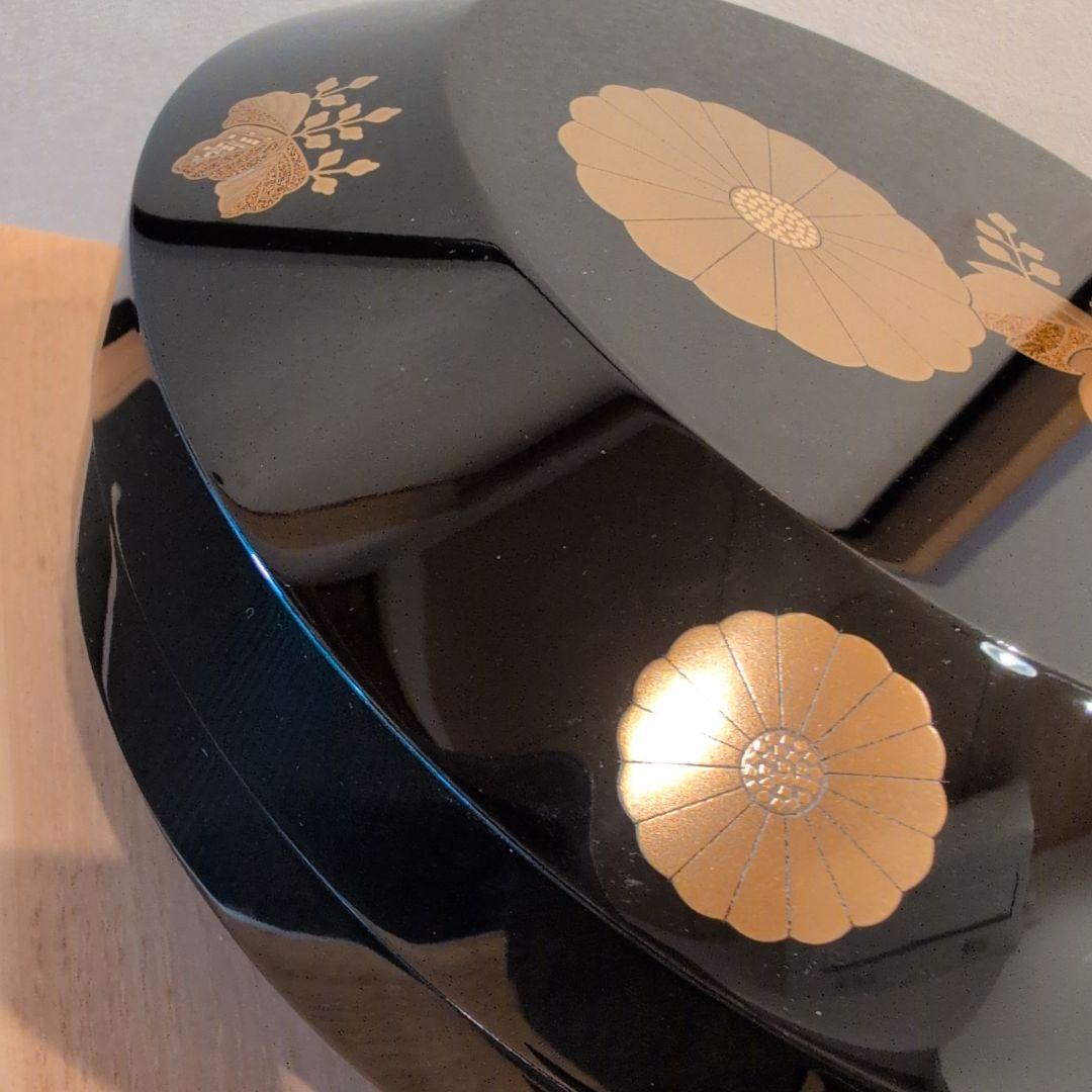 輪島塗 高台寺蒔絵 食籠 茶平一斎 造